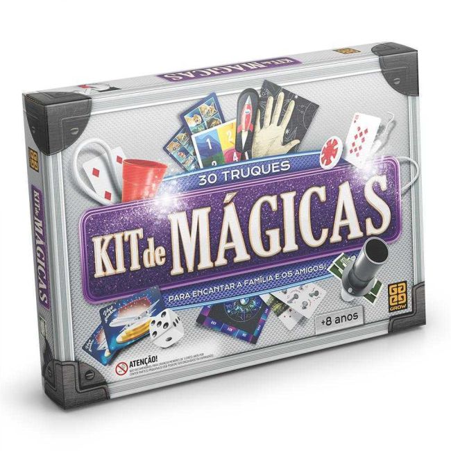 Jogo Kit de Mágicas 30 Truques Grow