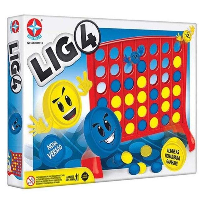 Jogo Lig 4 Educativo Estrela