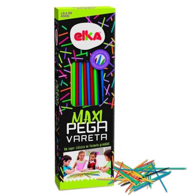 Jogo Maxi Pega Vareta Brinquedos Elka