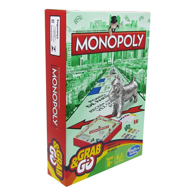 Jogo Monopoly Grab & Go Hasbro
