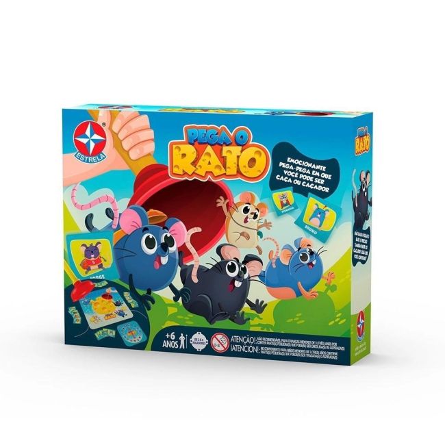 Jogo Pega O Rato Estrela