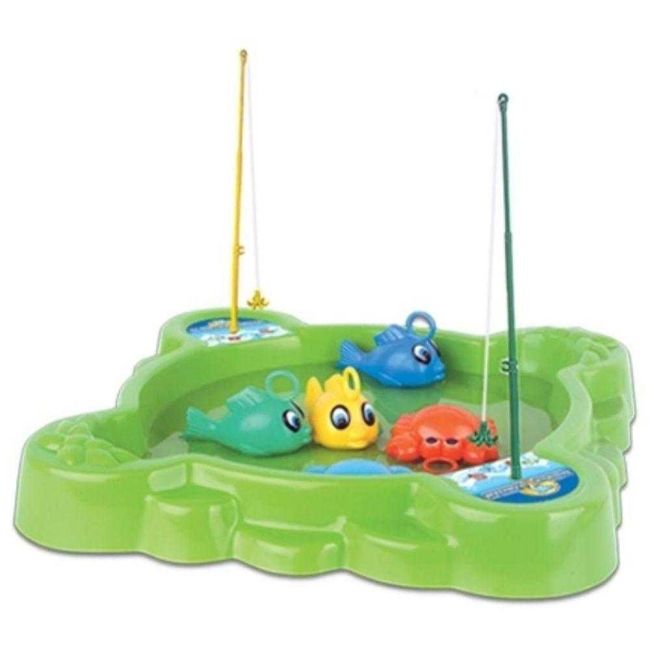 Jogo Pesca Mania Pescaria Peixes Brinquedo Infantil Braskit
