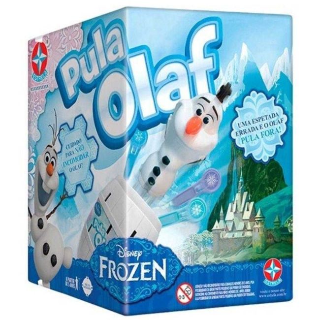 Jogo Pula Olaf Disney Frozen Estrela