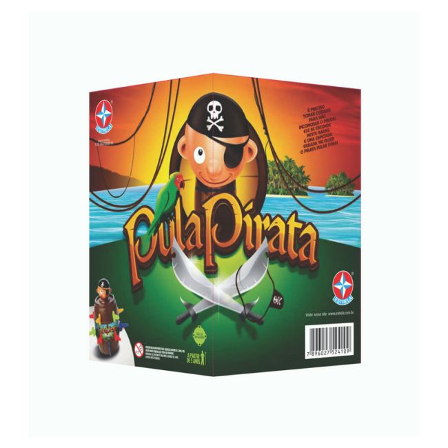 Jogo Pula Pirata Estrela