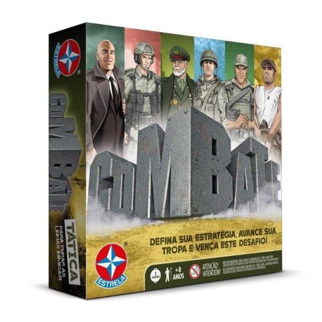 Jogo Tabuleiro Combate Estrela