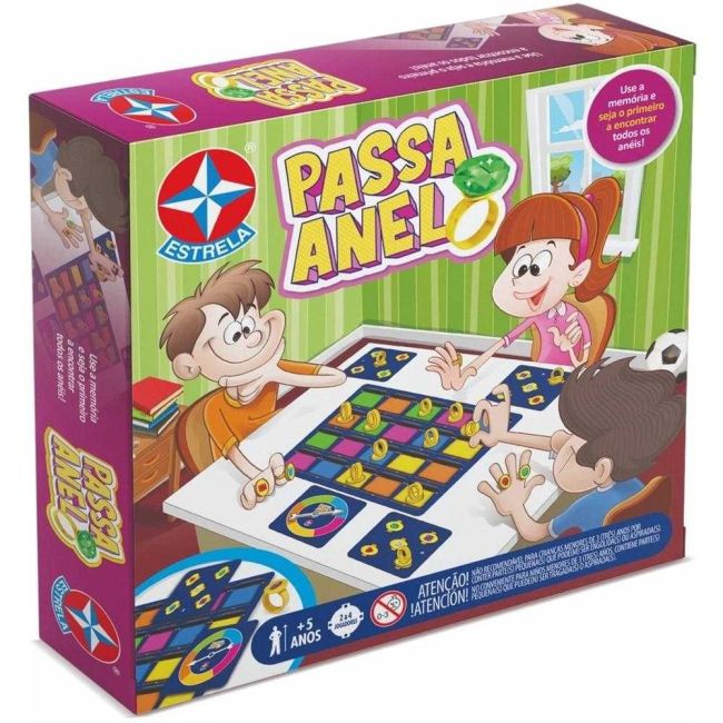 Jogo Tabuleiro Passa Anel Estrela