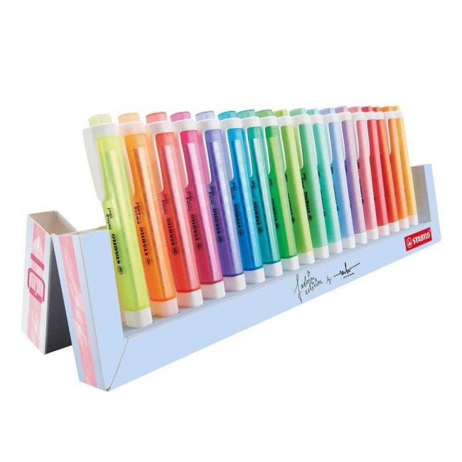 Kit Marca Texto Swing Cool 18 Cores 275/18-01 Stabilo