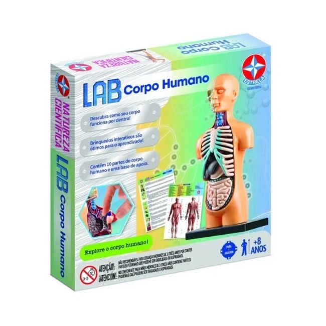 Lab Corpo Humano Jogo Educativo Estrela