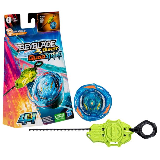 Lançador e Pião Beyblade Burst QuadStrike Whirl Knight K8 Hasbro