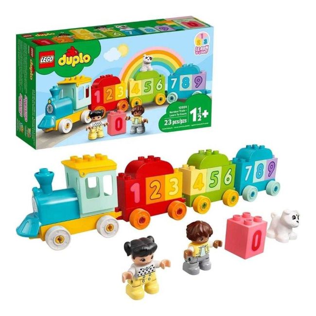 Lego Duplo Trem dos Números Aprender a Contar 10954