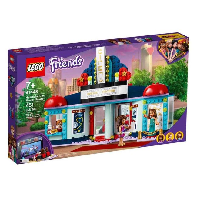 Lego Friends Cinema Heartlake City 451 Peças 41448