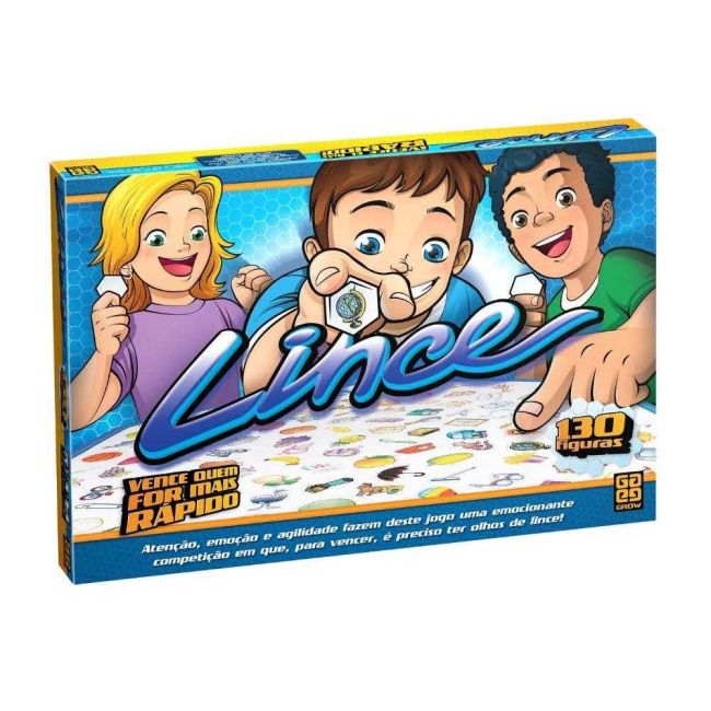Lince Jogo de Tabuleiro 130 Figuras Grow