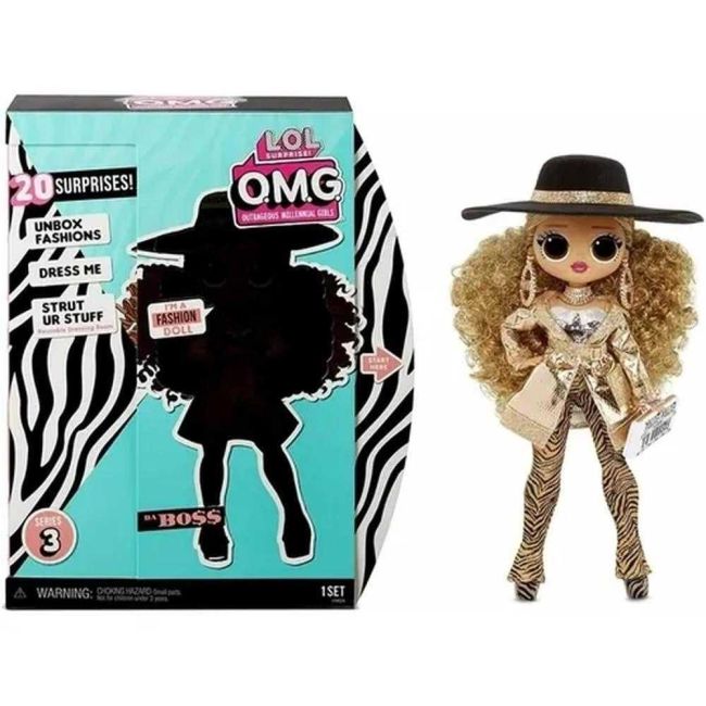 LOL Boneca Surprise Omg Fashion Da Boss Séria 3 Candide
