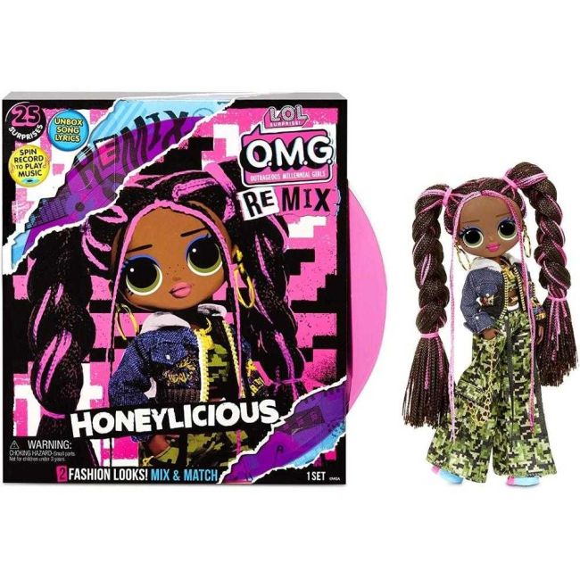 Lol Surprise Omg New Remix Boneca Honeylicious Candide