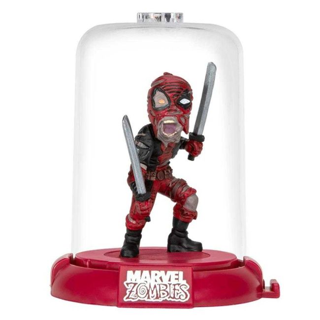 Marvel Zombies Deadpool Boneco 550 Series 1 Domez 5cm Sunny