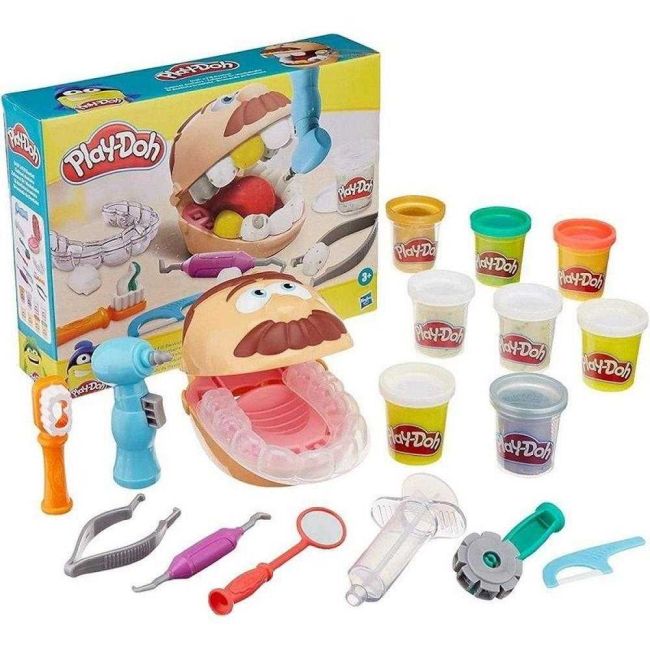 Massinha Play-Doh Brincando de Dentista Hasbro