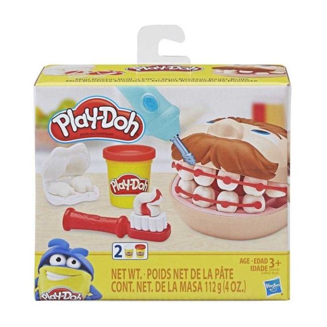Massinha Play-Doh Mini Brincando de Dentista Hasbro