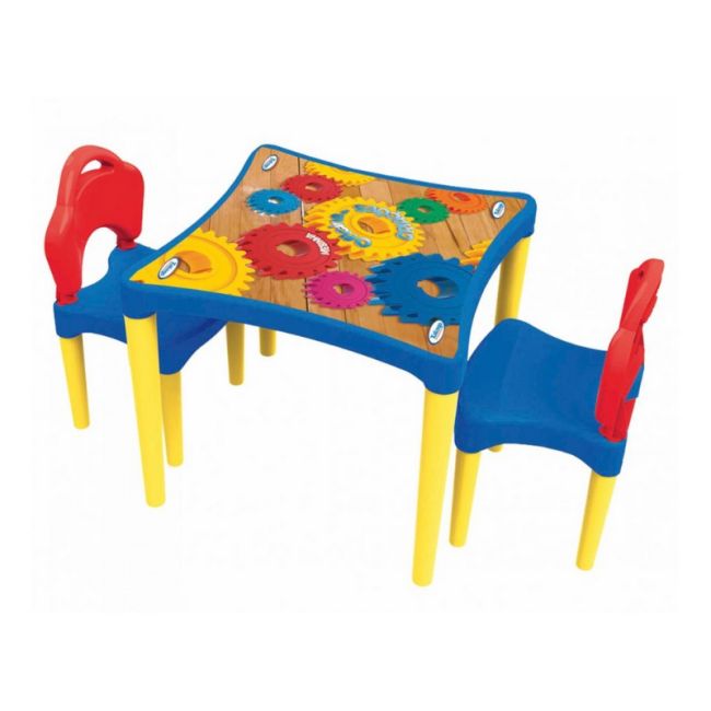 Mesa Criações Mesinha Infantil Criança Com 2 Cadeiras Xalingo