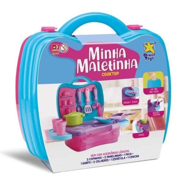Minha Maletinha Cook Top Divertoys