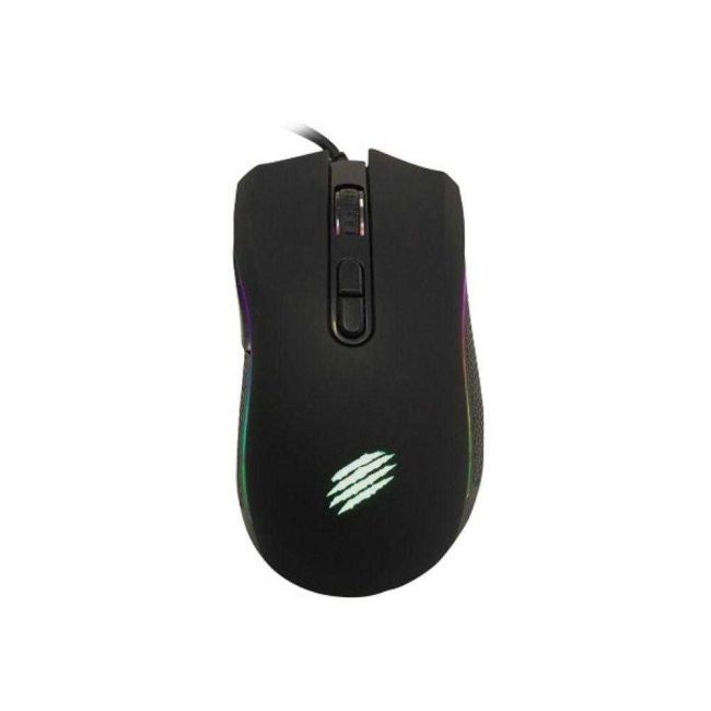Mouse Óptico Gamer Onyx 7 Botões Macro Rgb 6400 Dpi Cabo Trançado USB Preto Oex Game