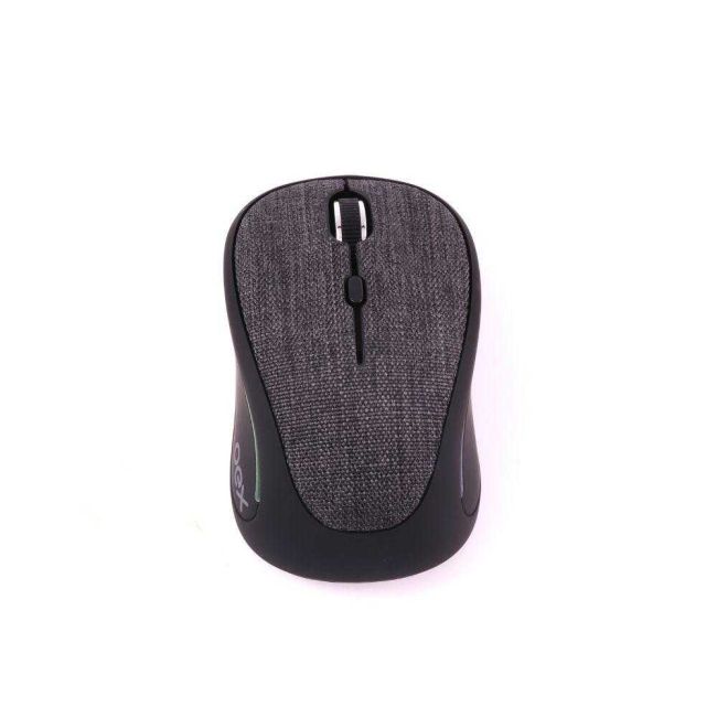 Mouse Óptico sem Fio Full Size Bluetooth Wireless USB Cinza Oex