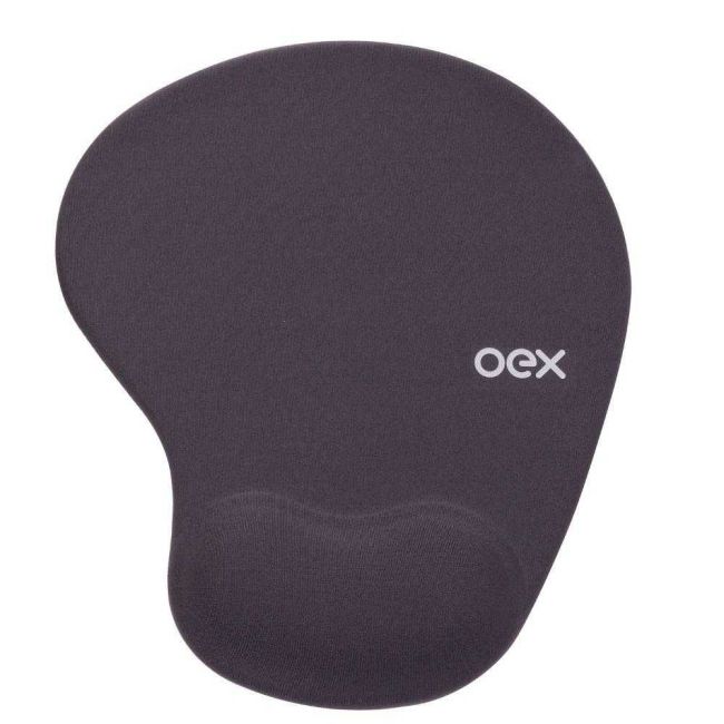 Mouse Pad Confort de Tecido Apoio para Pulso Gel Chumbo Oex