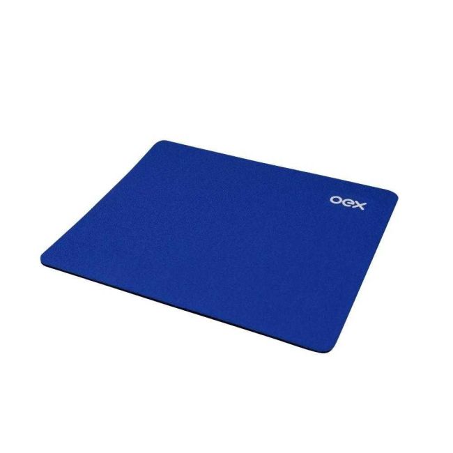 Mouse Pad Eva Revestido de Tecido Azul Oex
