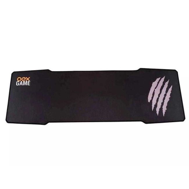 Mouse Pad Gamer Profissional Superfície Control 90x30cm Preto Oex