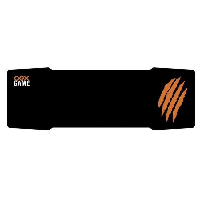 Mouse Pad Gamer Profissional Superfície Speed 90x30cm Preto Oex