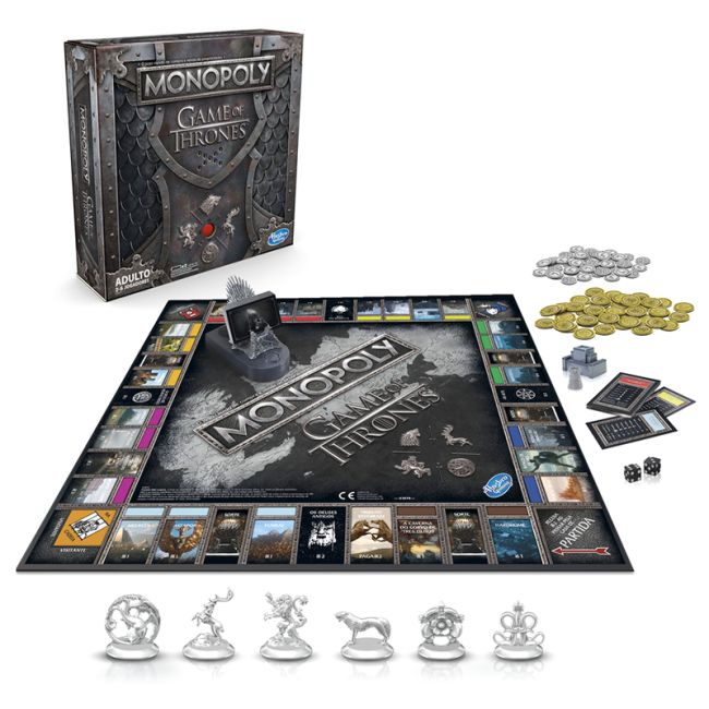 Jogo Monopoly Game Of Thrones com Som Hasbro