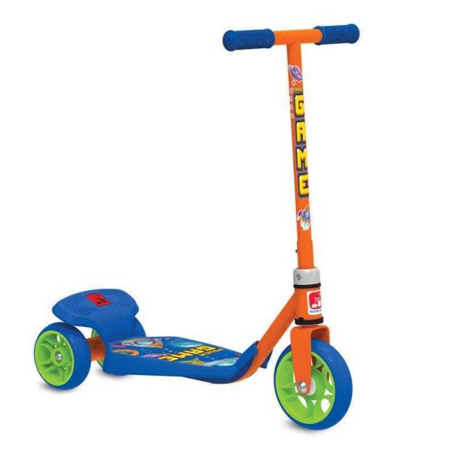 Patinete Infantil Power Game Freio Traseiro Suporta 40kg Bandeirante
