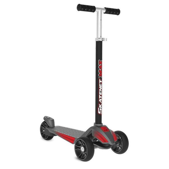 Patinete Skatenet Max Grafite Suporta 120kg Bandeirante