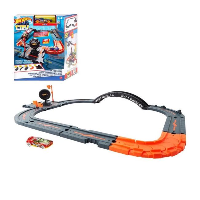 Pista de Percurso Hot Wheels City Conjunto de Expansão 25 cm Mattel