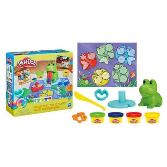 Play Doh Massinha de Modelar Dia na Lagoa Sapinho Hasbro