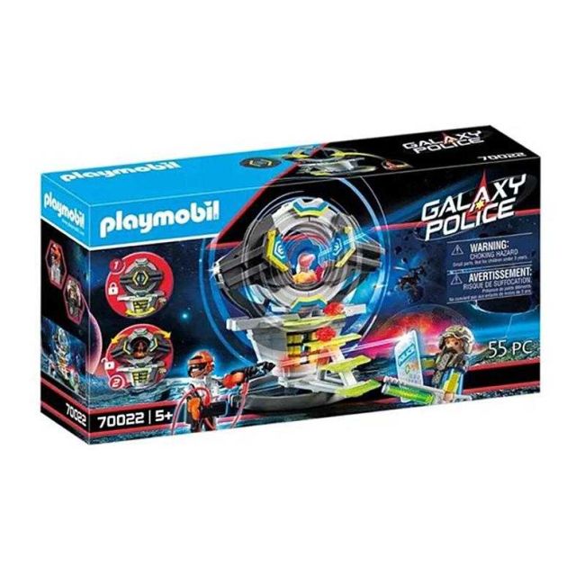 Playmobil Galaxy Police Caixa Forte Com Código Secreto 55 Peças 70022