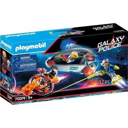 Playmobil Galaxy Police Polícia Galáctica com Planador 42 Peças 70019