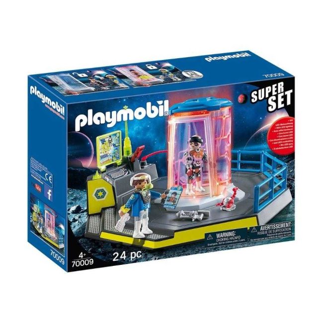 Playmobil Superset Prisão Policial Galáctica 24 Peças 70009