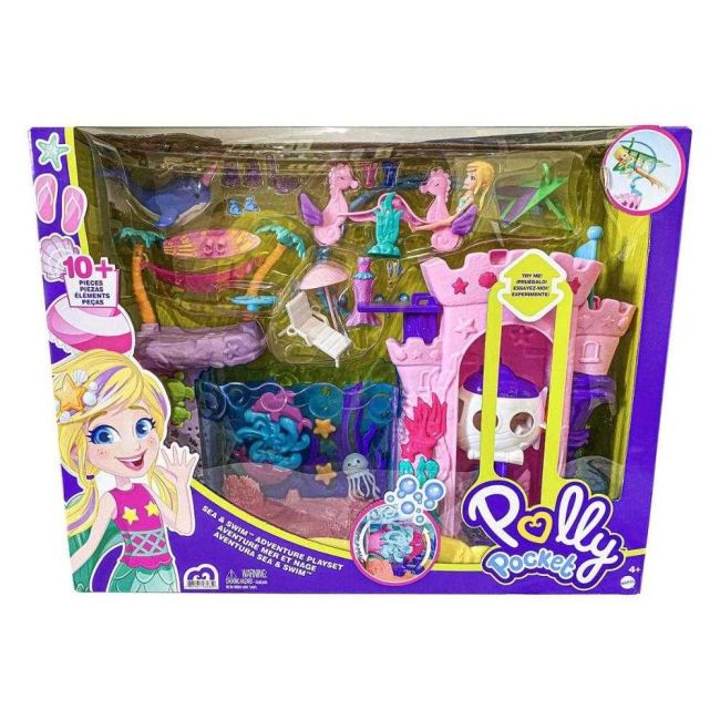 Polly Pocket Playset Aventuras de Sereia Mattel