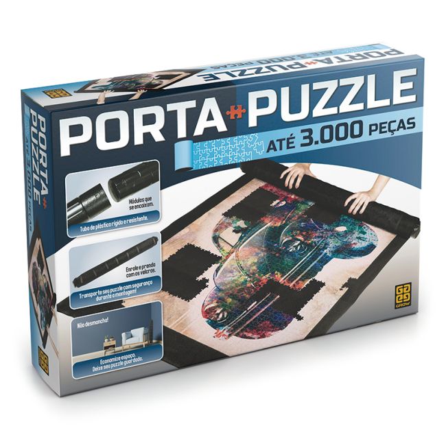 Porta Puzzle até 3000 Peças Grow
