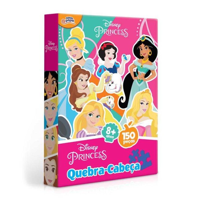 Quebra Cabeça Puzzle 150 Peças Princesas Disney Toyster