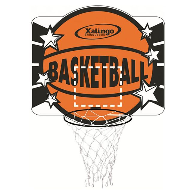 Tabela de Basquete em Madeira Aro 36 Cm Xalingo