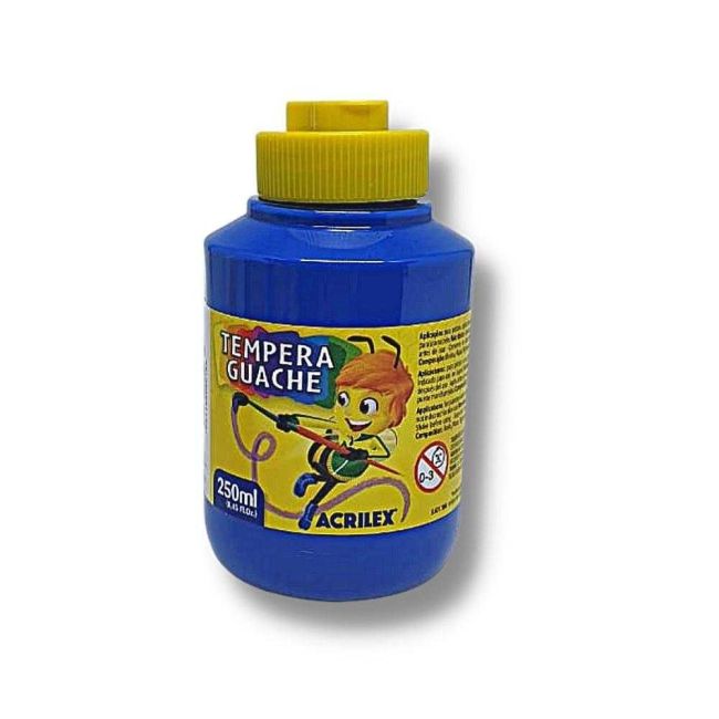 Tinta Guache Azul Turquesa 250ml Acrilex