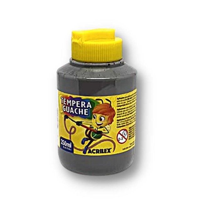 Tinta Guache Cinza 250ml Acrilex